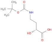 (R)-4-((tert-Butoxycarbonyl)amino)-2-hydroxybutanoic acid