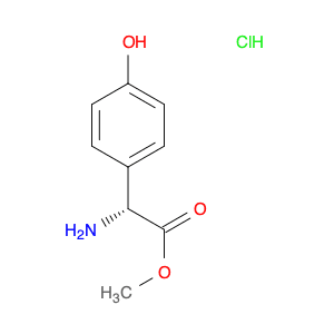 (R)-Methyl 2-amino-2-(4-hydroxyphenyl)acetate hydrochloride