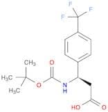 (R)-3-((tert-Butoxycarbonyl)amino)-3-(4-(trifluoromethyl)phenyl)propanoic acid