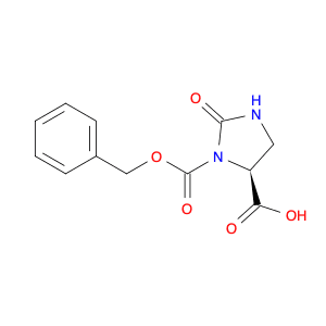 1,​5-​Imidazolidinedicarbo​xylic acid, 2-​oxo-​, 1-​(phenylmethyl) ester, (5S)​-