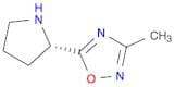 (S)-3-methyl-5-(2-pyrrolidinyl)-1,2,4-oxadiazole
