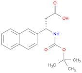 (S)-3-((tert-Butoxycarbonyl)amino)-3-(naphthalen-2-yl)propanoic acid