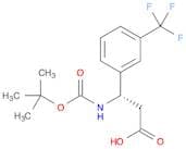 Boc-(s)-3-amino-3-(3-trifluoromethyl-phenyl)-propionic acid