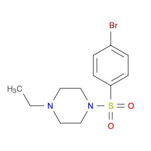 1-(4-Bromophenylsulfonyl)-4-ethylpiperazine
