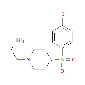 1-(4-Bromophenylsulfonyl)-4-propylpiperazine