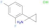 1-(2,4-Difluorophenyl)cyclopropylamine Hydrochloride