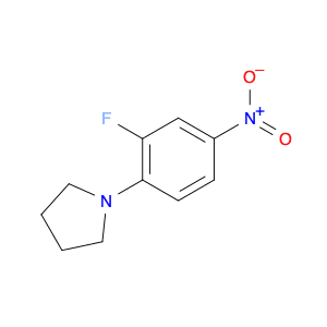 1-(2-Fluoro-4-nitrophenyl)pyrrolidine