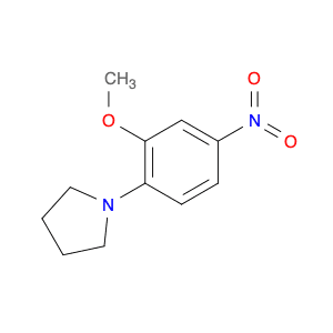 1-(2-Methoxy-4-nitrophenyl)pyrrolidine