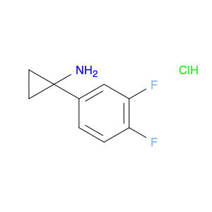 1-(3,4-Difluorophenyl)cyclopropylamine, HCl