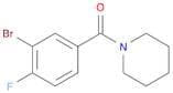 1-(3-Bromo-4-fluorobenzoyl)piperidine