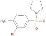 1-(3-Bromo-4-methylphenylsulfonyl)pyrrolidine