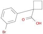 1-(3-Bromophenyl)cyclobutanecarboxylic acid
