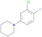 1-(3-Chloro-4-fluorophenyl)piperidine