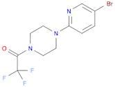 2-(4-Trifluoroacetylpiperazino)-5-bromopyridine