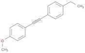 1-(4-Ethylphenyl)-2-(4-methoxyphenyl)acetylene