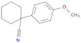 1-(4-Methoxyphenyl)cyclohexanecarbonitrile
