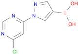 1-(6-Chloropyrimidin-4-yl)pyrazole-4-boronic acid