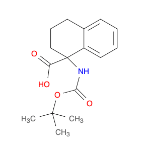 1-TERT-BUTOXYCARBONYLAMINO-1,2,3,4-TETRAHYDRO-NAPHTHALENE-1-CARBOXYLIC ACID