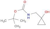 Carbamic acid, N-​[(1-​hydroxycyclopropyl)​methyl]​-​, 1,​1-​dimethylethyl ester