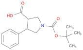 4-Phenyl-1,3-pyrrolidinedicarboxylic acid 1-(tert-butyl) ester