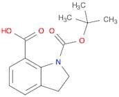 1-(tert-Butoxycarbonyl)indoline-7-carboxylic acid