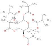 (3S,4S,5R,6R)-6-((Pivaloyloxy)methyl)tetrahydro-2H-pyran-2,3,4,5-tetrayl tetrakis(2,2-dimethylprop…