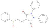 4-[2-(benzenesulfinyl)ethyl]-1,2-diphenylpyrazolidine-3,5-dione