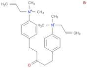 1,5-Bis(4-allyldimethylammoniumphenyl)pentan-3-one dibromide
