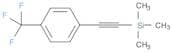 1-[(Trimethylsilyl)ethynyl]-4-(trifluoromethyl)benzene