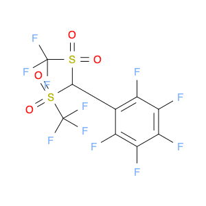 1-[Bis(trifluoromethanesulfonyl)methyl]-2,3,4,5,6-pentafluorobenzene