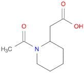 2-(1-acetylpiperidin-2-yl)acetic acid