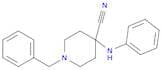 1-Benzyl-4-(phenylamino)piperidine-4-carbonitrile