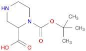 1-(tert-Butoxycarbonyl)piperazine-2-carboxylic acid