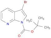 tert-Butyl 3-bromo-1H-pyrrolo[2,3-b]pyridine-1-carboxylate
