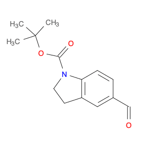 1H-​Indole-​1-​carboxylic acid, 5-​formyl-​2,​3-​dihydro-​, 1,​1-​dimethylethyl ester
