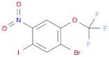 1-Bromo-5-iodo-4-nitro-2-(trifluoromethoxy)benzene