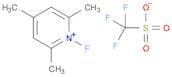 1-Fluoro-2,4,6-trimethylpyridin-1-ium trifluoromethanesulfonate