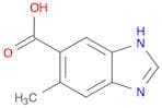 6-Methyl-1H-benzimidazole-5-carboxylic acid