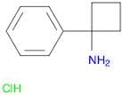 1-Phenylcyclobutanamine, HCl