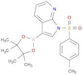 3-(4,4,5,5-tetramethyl-1,3,2-dioxaborolan-2-yl)-1-tosyl-1H-pyrrolo[2,3-b]pyridine