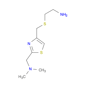 2-(((2-((Dimethylamino)methyl)thiazol-4-yl)methyl)thio)ethanamine