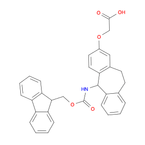 2-((5-((((9H-Fluoren-9-yl)methoxy)carbonyl)amino)-10,11-dihydro-5H-dibenzo[a,d][7]annulen-2-yl)oxy…