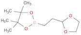 2-(1,3-Dioxolan-2-yl)-1-ethylboronic acid pinacol ester