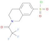 2-(2,2,2-trifluoroacetyl)-1,2,3,4-tetrahydroisoquinoline-7-sulfonyl chloride