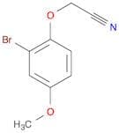2-(2-Bromo-4-methoxyphenoxy)acetonitrile