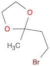 2-(2-Bromoethyl)-2-methyl-1,3-dioxolane