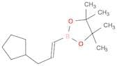 trans-3-Cyclopentylpropen-1-ylboronic acid, pinacol ester
