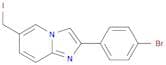 2-(4-Bromophenyl)-6-iodoimidazo[1,2-a]pyridine