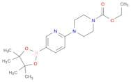 2-(4-Ethoxycarbonylpiperazino)pyridine-5-boronic acid, pinacol ester