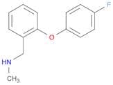 1-[2-(4-FLUOROPHENOXY)PHENYL]-N-METHYLMETHYLAMINE
